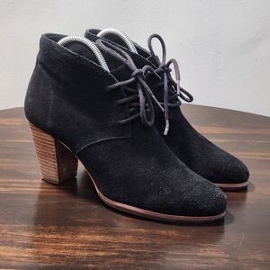 UGG Mackie Ankle Boots Chestnut Suede Lace Up Women’s 8.5